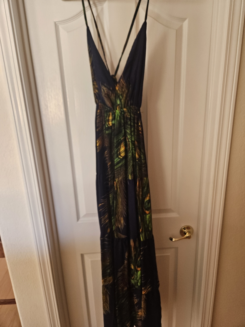 Maxi Spaghetti Strap Summer Dress
